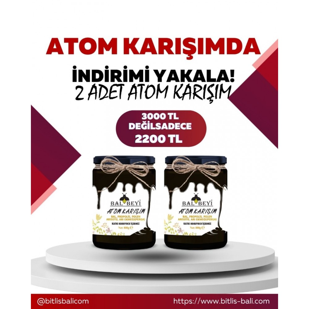 ATOM KARIŞIM 2X800 GR